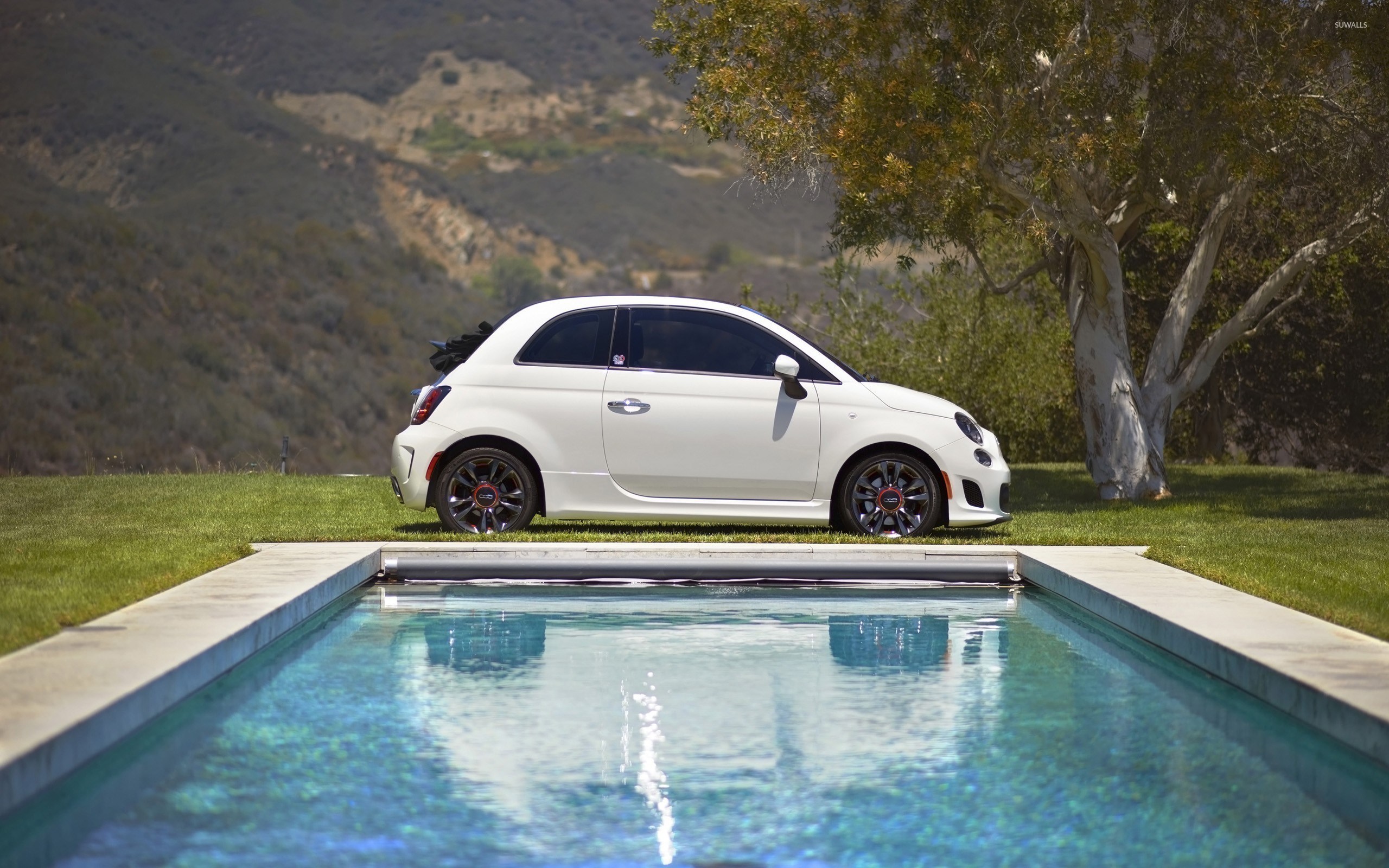 2014 Fiat 500 Gq 2 Wallpaper Car Wallpapers 23155 500c - Fiat 500c , HD Wallpaper & Backgrounds