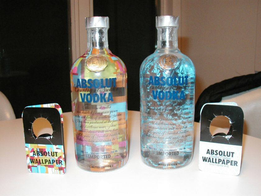 Absolut Wallpaper Vodka Limited Edition Italian Release - Glass Bottle , HD Wallpaper & Backgrounds