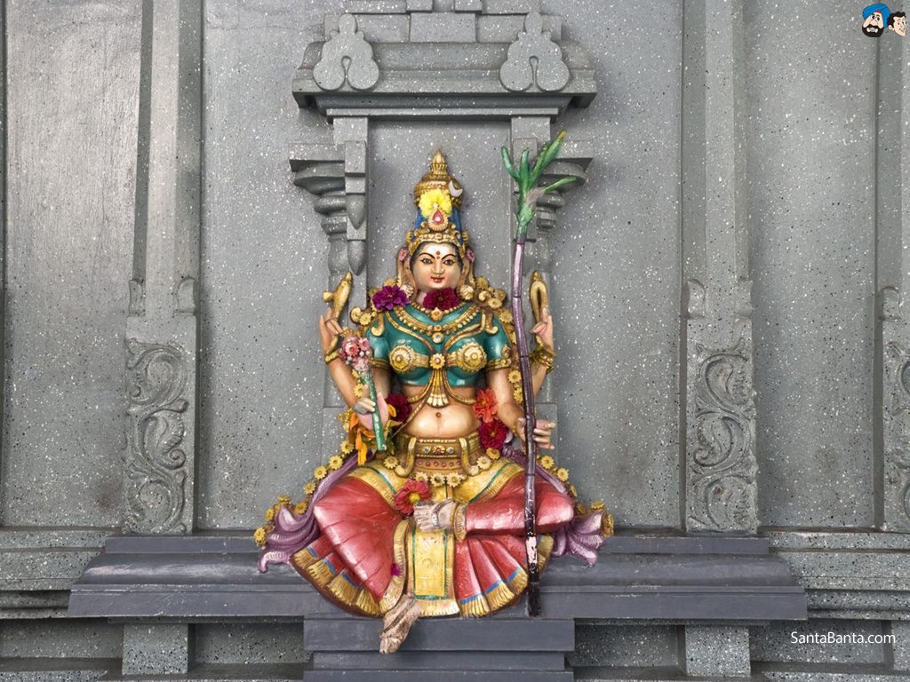 Mahalaxmi Hd Wallpaper - Goddess Lakshmi 3d , HD Wallpaper & Backgrounds