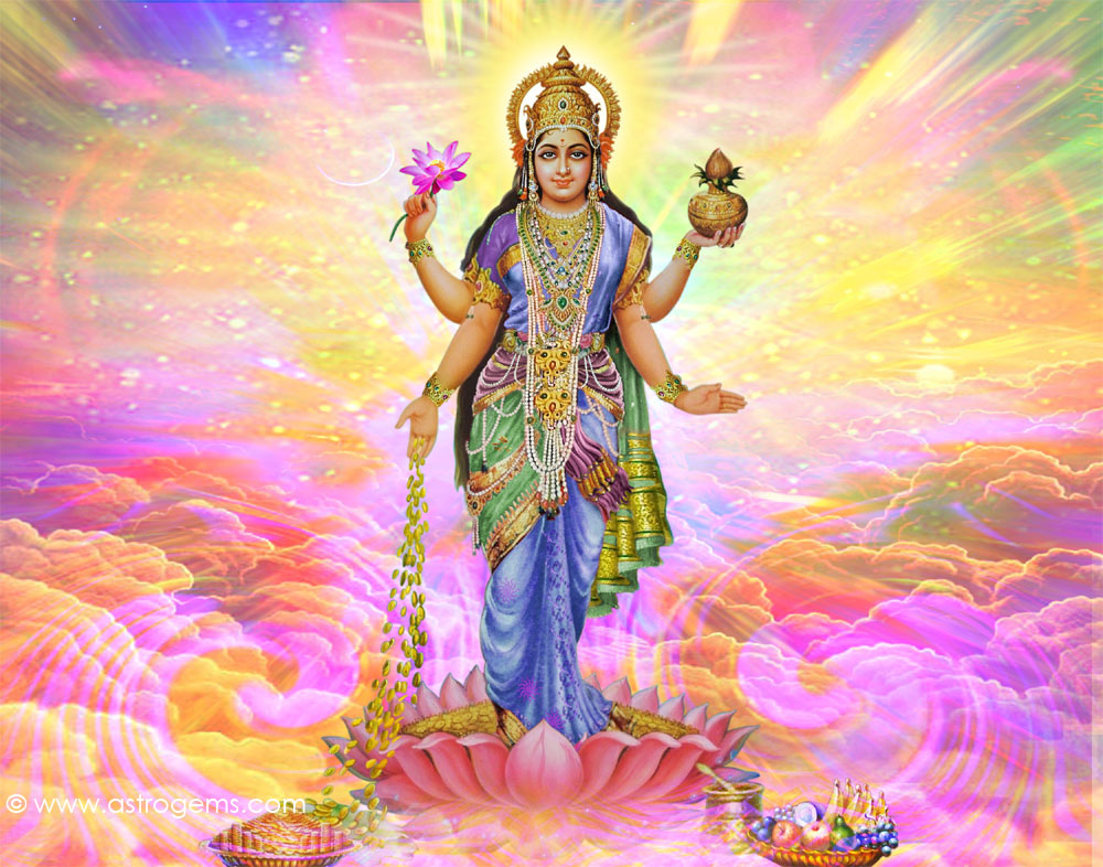 Lakshmi Goddess , HD Wallpaper & Backgrounds