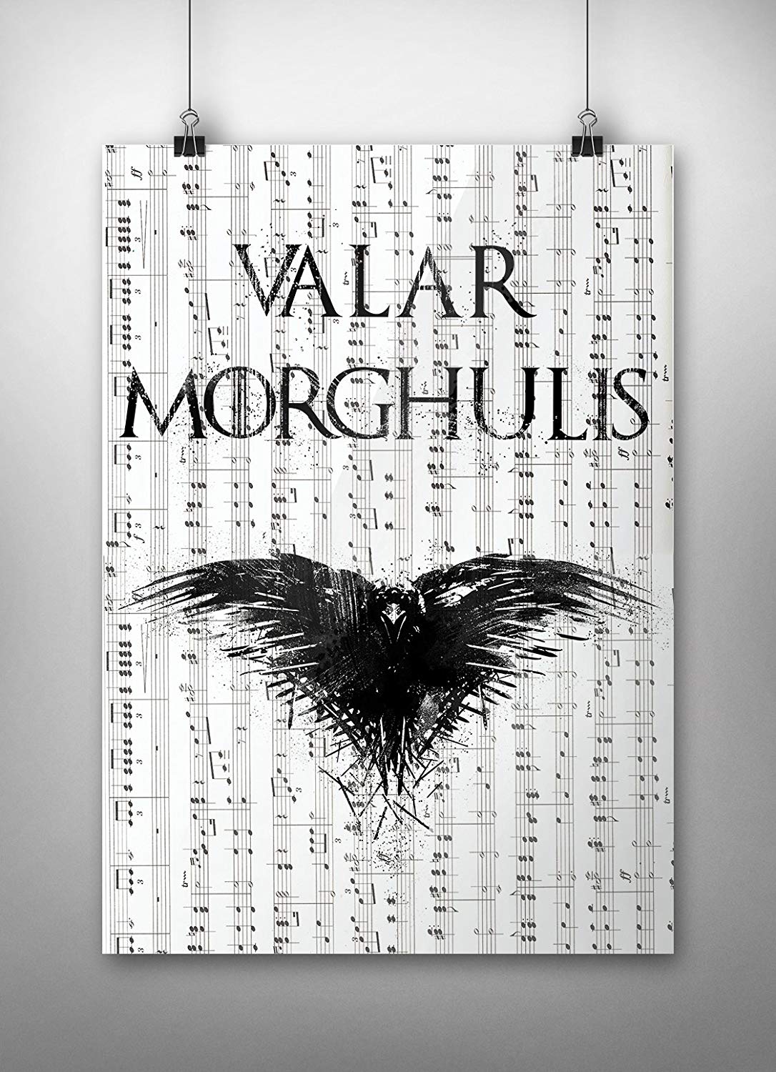 Valar Morghulis Poster, Got Wall Decor, Game Of Thrones - Game Of Thrones Valar Morghulis Poster , HD Wallpaper & Backgrounds