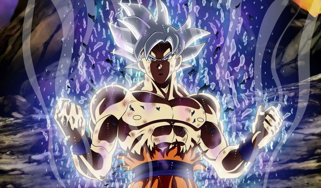 Ultra Power, White Hair, Dragon Ball Super, Goku, Wallpaper - Goku Ultra Instinto Hd , HD Wallpaper & Backgrounds
