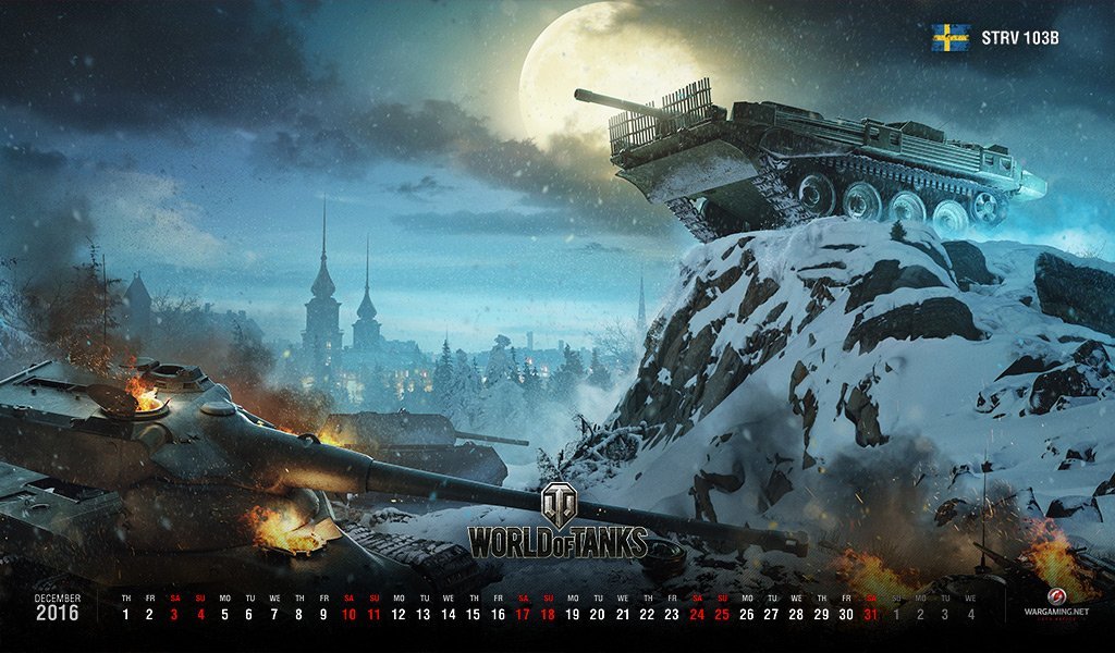 World Of Tanks Strv 103b , HD Wallpaper & Backgrounds
