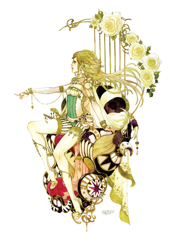 Celes Chere Final Fantasy Vi Images - Sakizou Final Fantasy , HD Wallpaper & Backgrounds