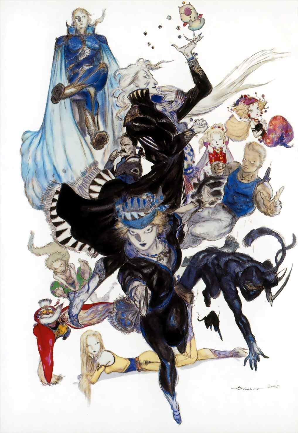 Party Artwork Amano Final Fantasy 6 Hd Wallpaper Backgrounds Download Party Artwork Amano Final Fantasy 6 Hd Wallpaper Backgrounds Download