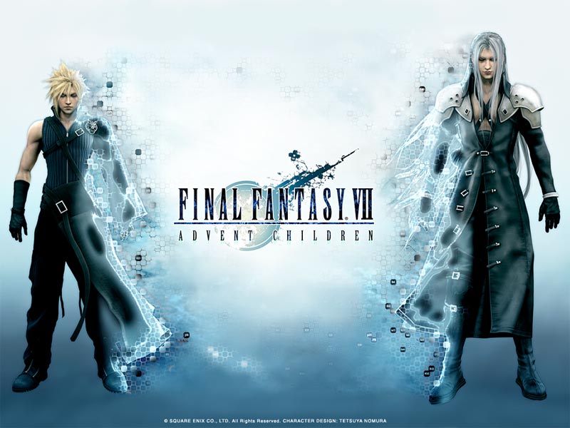 Cloud & Sephiroth - Final Fantasy Vii Advent Children , HD Wallpaper & Backgrounds