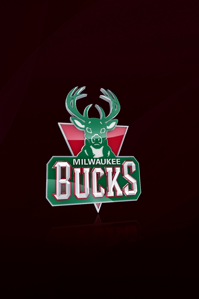 Wallpaper Milwaukee Bucks, Nba, Basketball, Logo - Nba Team Logo Wallpaper Iphone , HD Wallpaper & Backgrounds