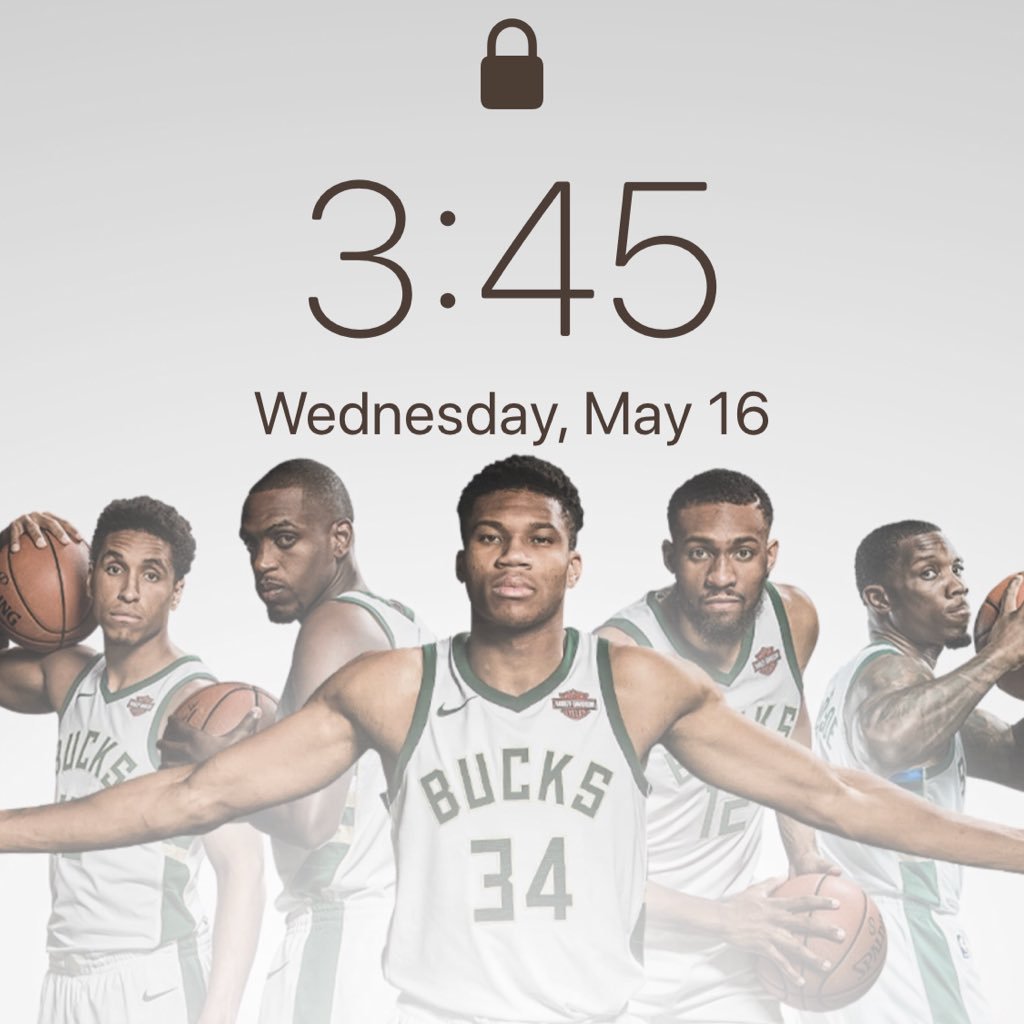 Milwaukee Bucksverified Account - Milwaukee Bucks Iphone Wallpapee , HD Wallpaper & Backgrounds