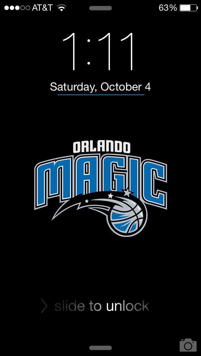 Iphone 5 Or 5s Wallpaper I Made - Escudo De Orlando Magic , HD Wallpaper & Backgrounds