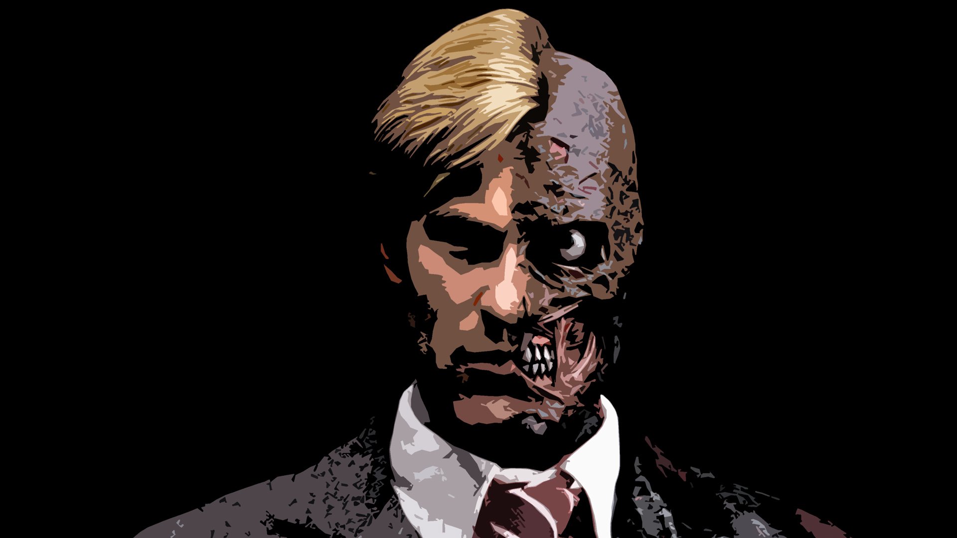 434 The Dark Knight Hd Wallpapers - Aaron Eckhart Harvey Two Face , HD Wallpaper & Backgrounds