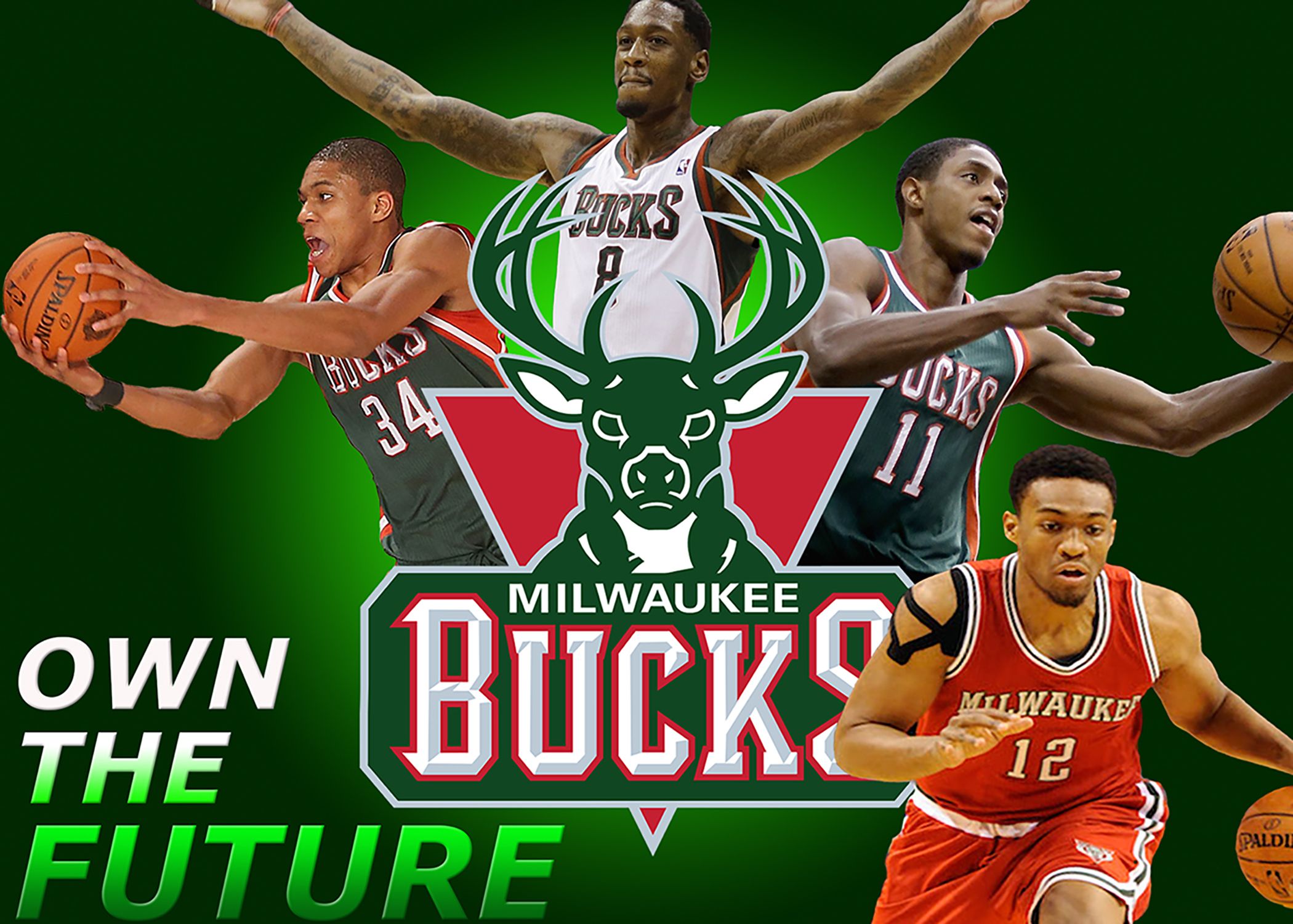 Milwaukee Bucks Wallpaper - Milwaukee Bucks , HD Wallpaper & Backgrounds