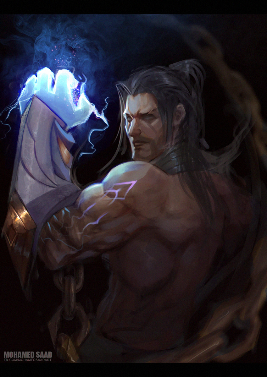 Sylas By Mohamed Saad Hd Wallpaper Background Fan Art - Sylas Fanart Lol , HD Wallpaper & Backgrounds