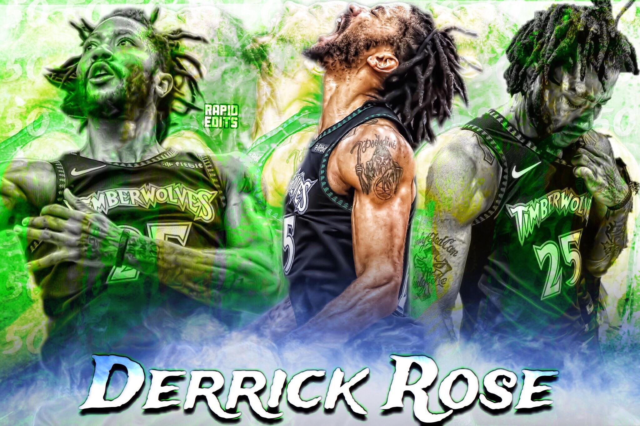 Derrick Rose Edit I Made After Watching Last Night's - Derrick Rose Wallpaper Timberwolves , HD Wallpaper & Backgrounds