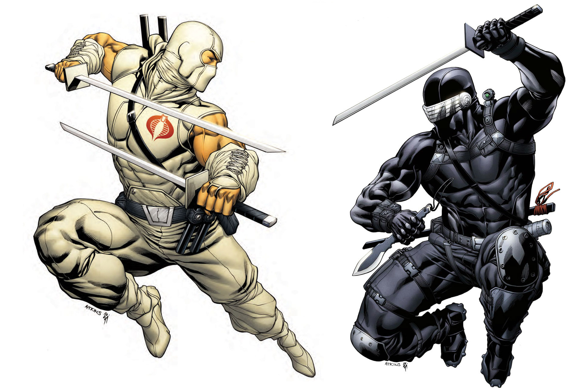 No Caption Provided No Caption Provided - Snake Eyes And Storm Shadow , HD Wallpaper & Backgrounds