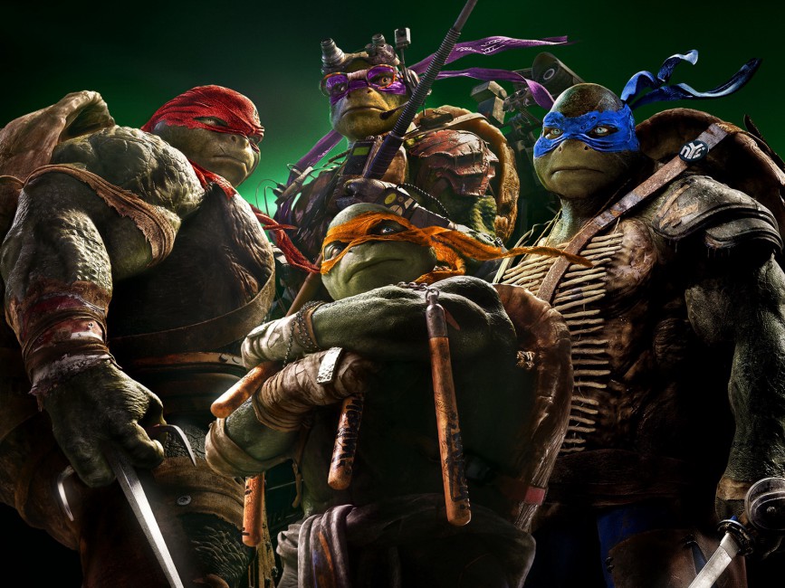 Teenage Mutant Ninja Turtles 2014 Novelty Shredder - Teenage Mutant Ninja Turtles Moves , HD Wallpaper & Backgrounds