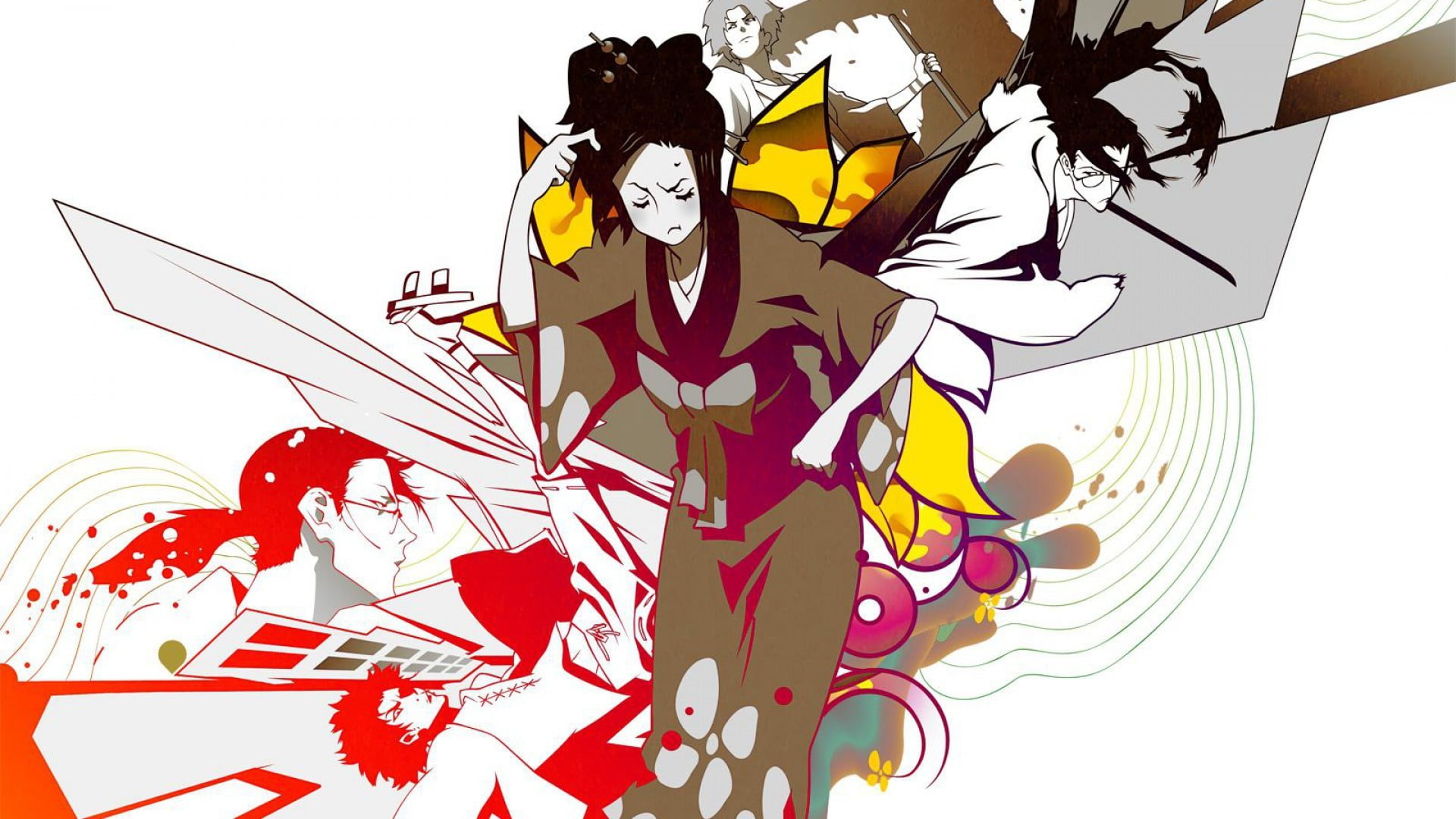 Anime Wallpaper, Anime, Samurai Champloo, Fuu, Mugen - Minimalist Wallpaper Samurai Champloo , HD Wallpaper & Backgrounds