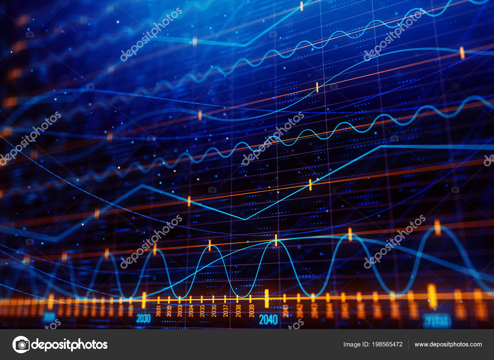 Creative Glowing Forex Chart Dark Wallpaper Lines Bars - Finance Bars , HD Wallpaper & Backgrounds