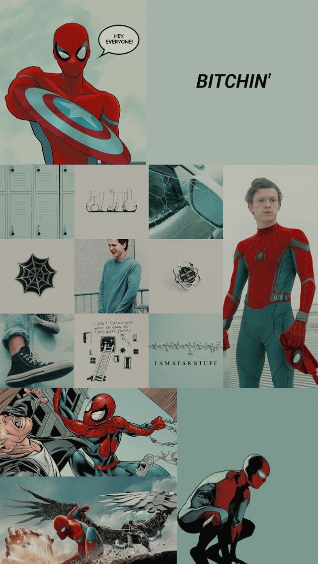 Peter Parker , - Aesthetic Spiderman , HD Wallpaper & Backgrounds