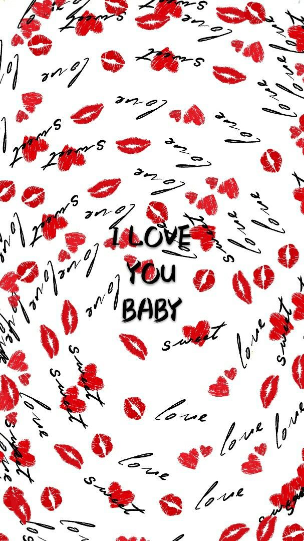 I Love You Baby Illustration Hd Wallpaper Backgrounds Download