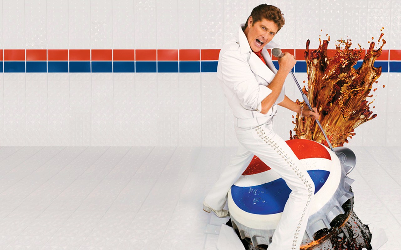 David Hasselhoff - David Hasselhoff Pepsi , HD Wallpaper & Backgrounds