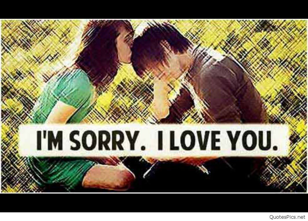 Sorry Images For Love - Cute Boyfriend Im Sorry My Love , HD Wallpaper & Backgrounds