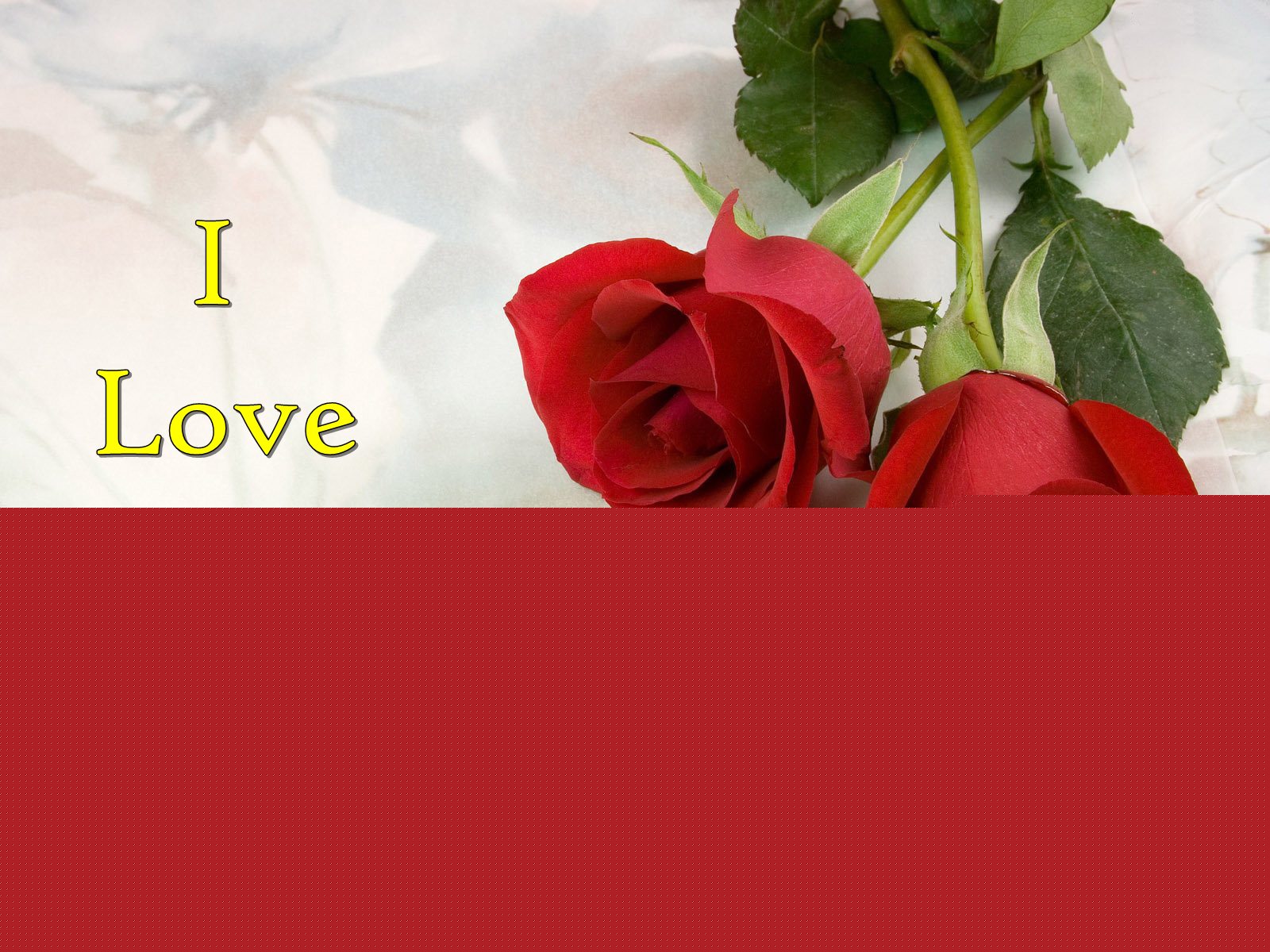 I Love You Red Roses Hd Wallpapers - Download Beautiful Rose Flowers , HD Wallpaper & Backgrounds