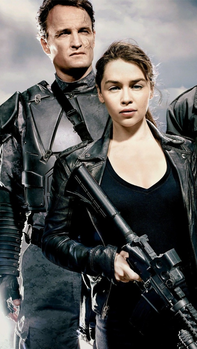 Emilia Clarke Terminator Genisys , HD Wallpaper & Backgrounds