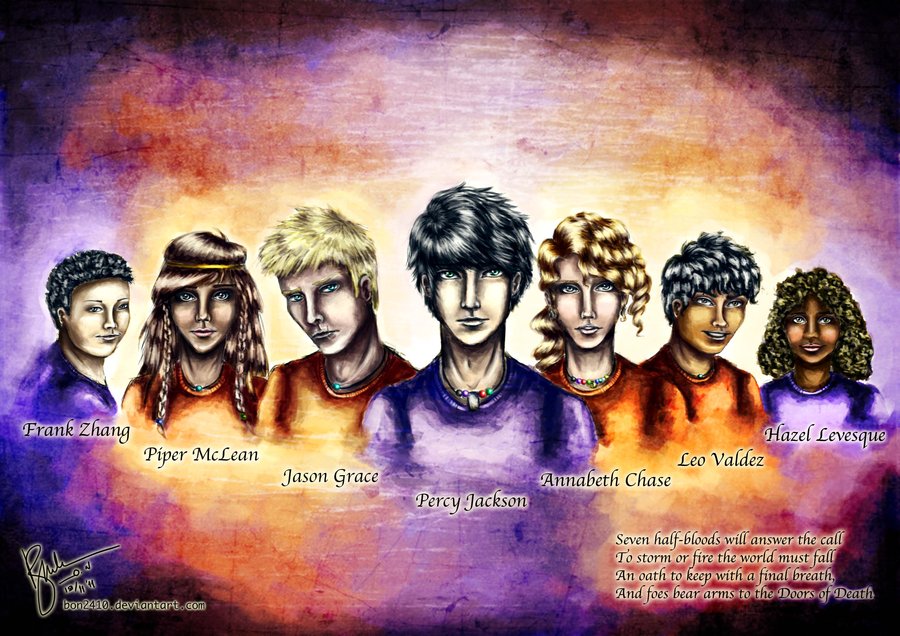 The Seven Halfbloods - Second Great Prophecy Percy Jackson , HD Wallpaper & Backgrounds