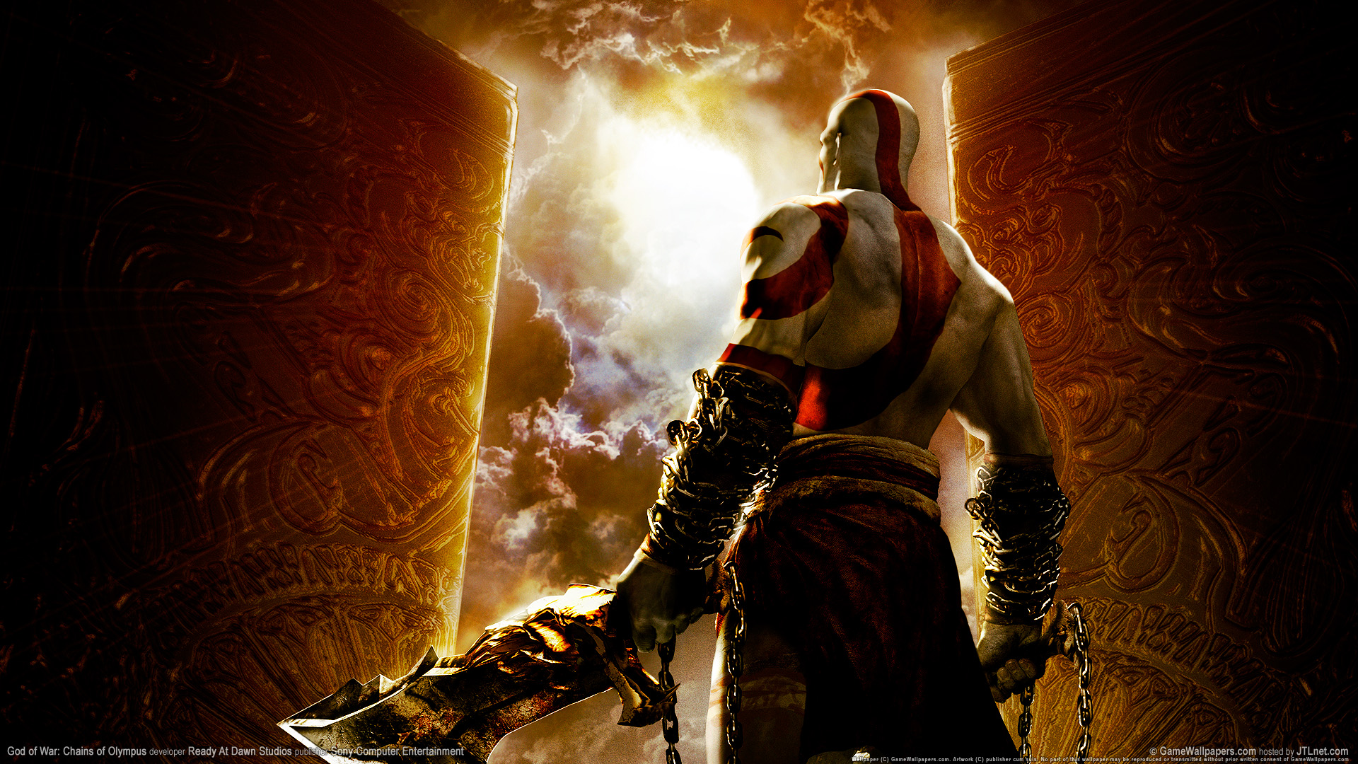 God Of War Chains Of Olympus , HD Wallpaper & Backgrounds