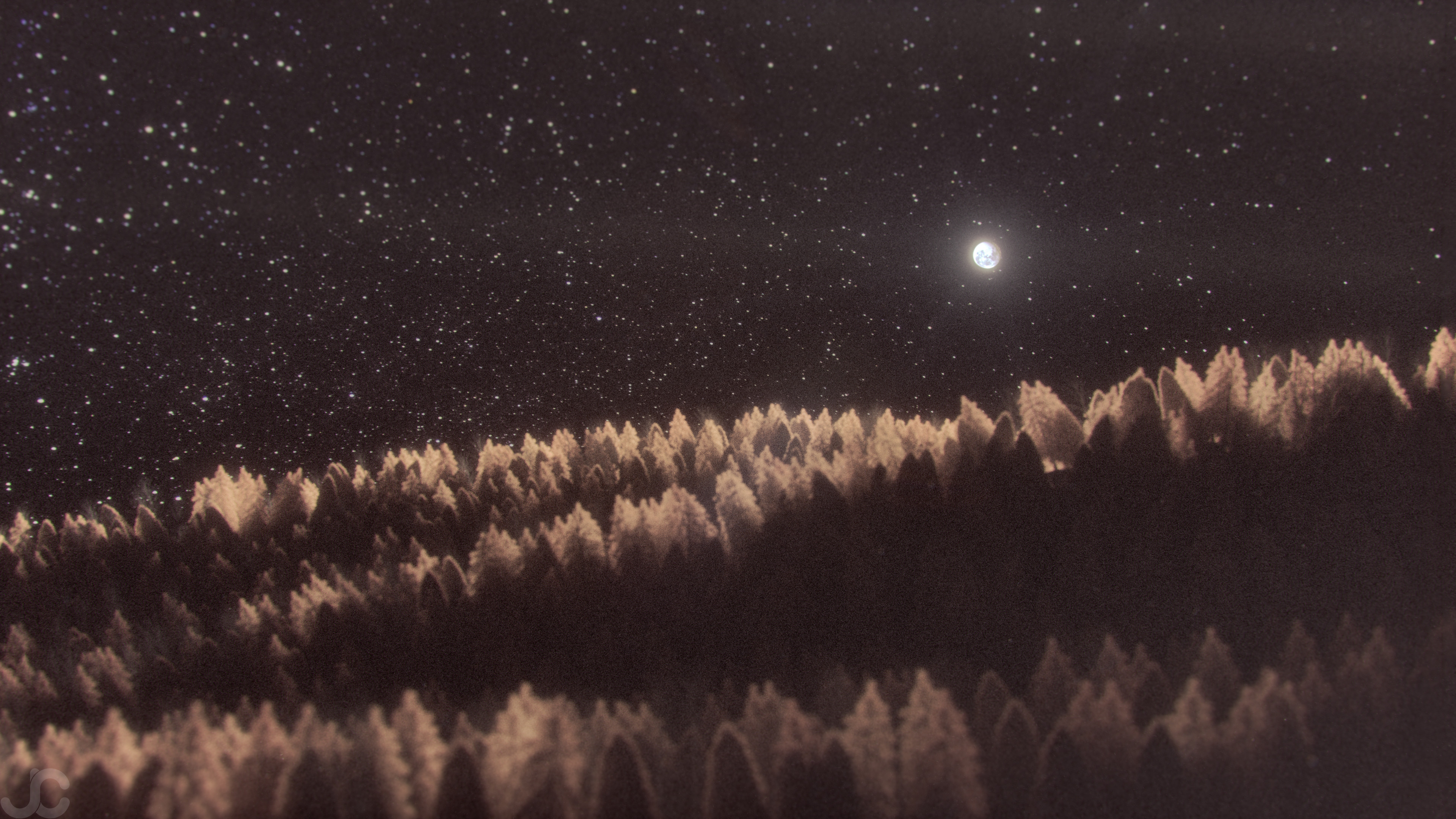Resolution Of Source Picture Is 3840×2160 - Stars Octane C4d , HD Wallpaper & Backgrounds