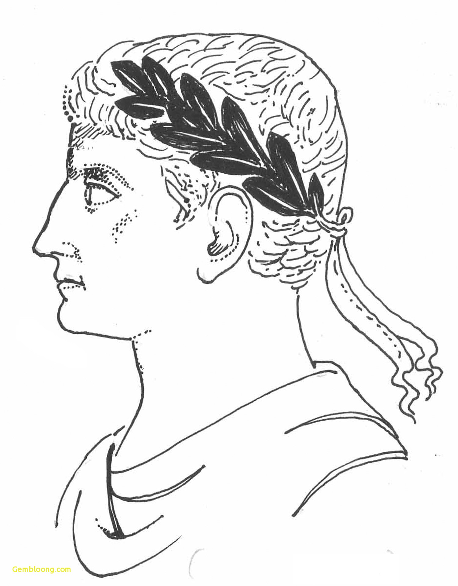 Revealing Julius Caesar Coloring Pages Beautiful Wallpapers - Augustus Roman Emperor Drawing , HD Wallpaper & Backgrounds
