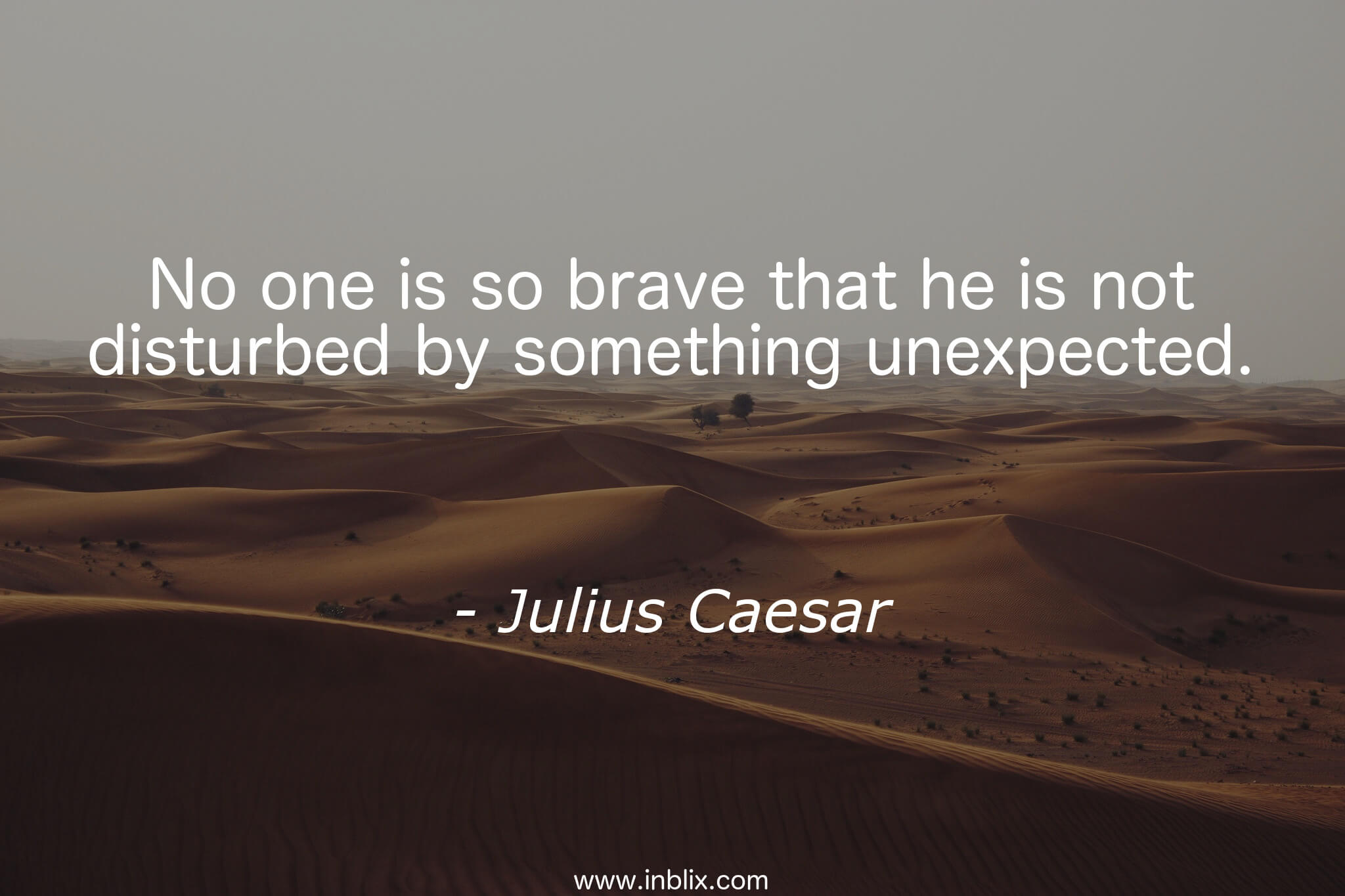 No One Is So Brave That He Is Not Disturbed By Something - No One Is So Brave That He , HD Wallpaper & Backgrounds