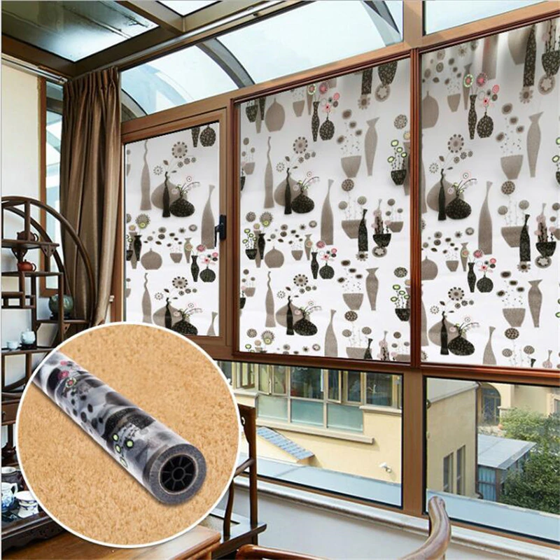 60cm*200cm Frosted Self-adhesive Window Film Privacy - Window Balcony Decoration , HD Wallpaper & Backgrounds
