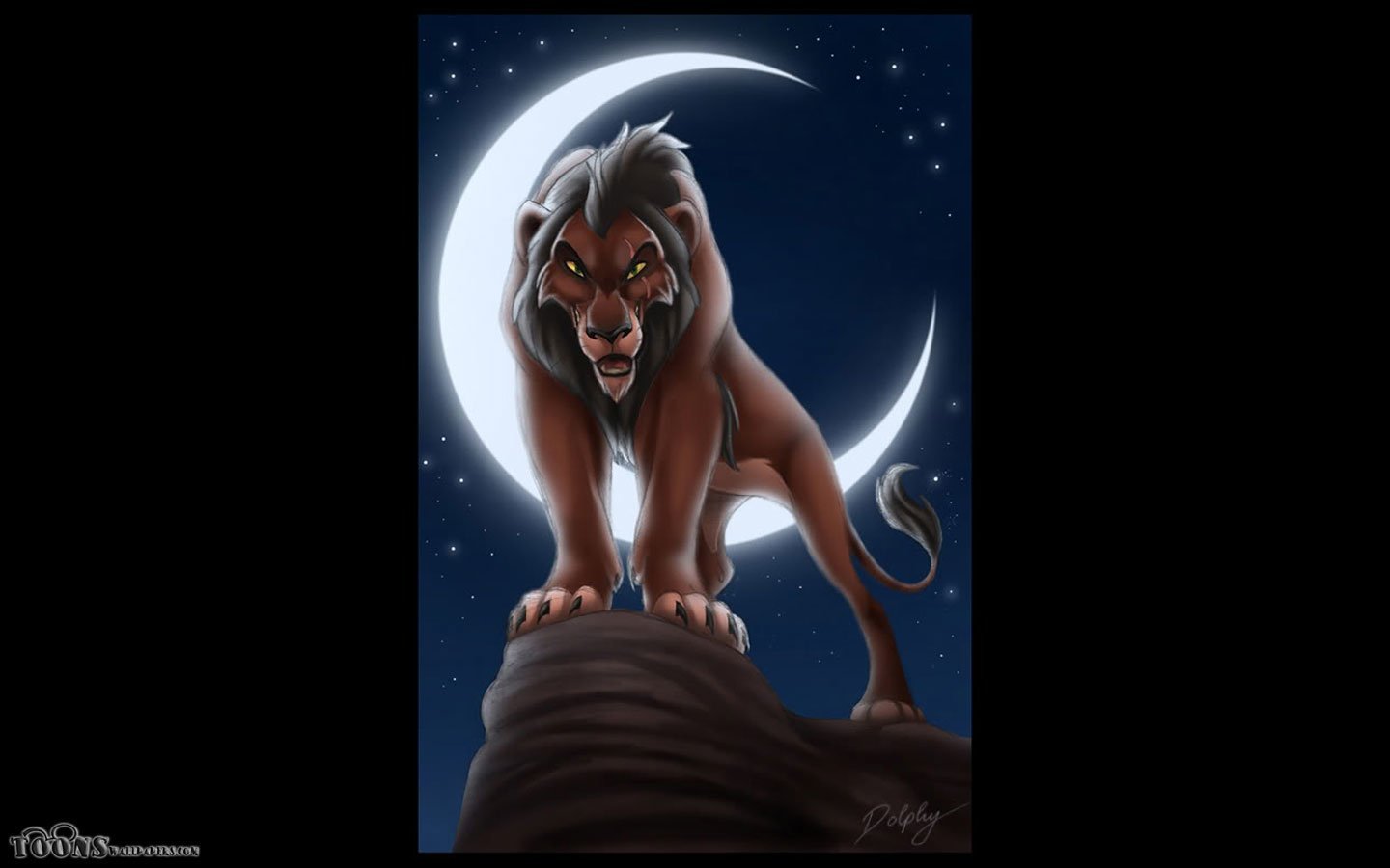 Download Scar Lion King Wallpaper Gallery - Scar On Pride Rock , HD Wallpaper & Backgrounds