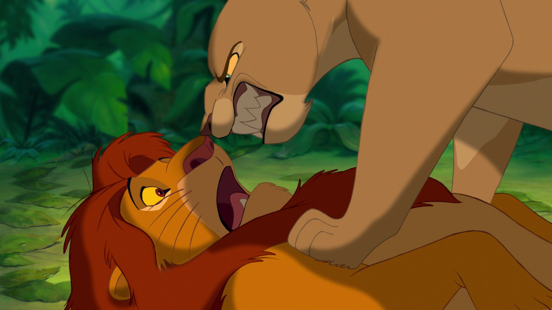 The Lion King Nala Simba - Grown Up Simba And Nala , HD Wallpaper & Backgrounds