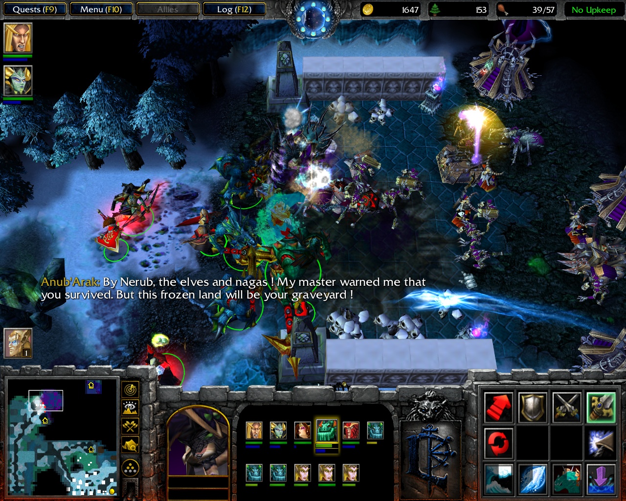> World Of Warcraft - Warcraft 3 Campaign Naga , HD Wallpaper & Backgrounds