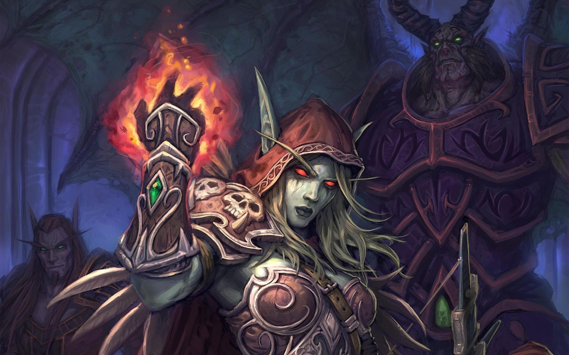 General World Of Warcraft Sylvanas Windrunner Sylvanas - Sylvanas Windrunner , HD Wallpaper & Backgrounds