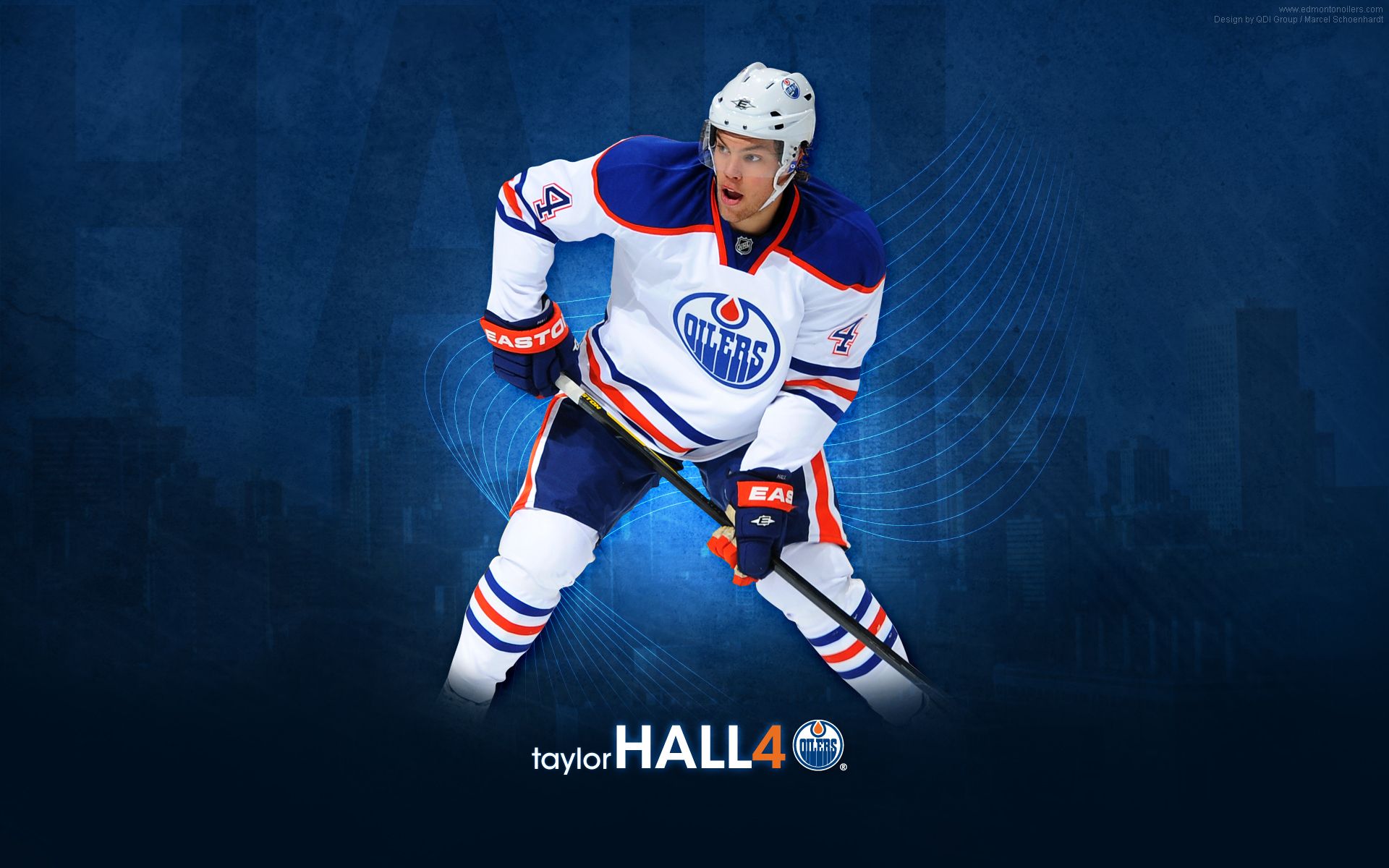 Edmonton Oilers Iphone Wallpaper - Taylor Hall , HD Wallpaper & Backgrounds