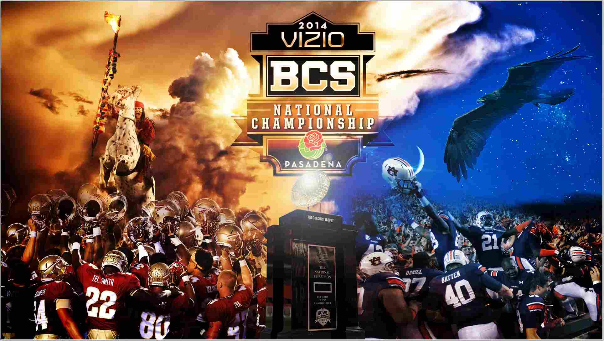 Auburn Tigers Wallpapers, Browser Themes & Other Downloads - 2014 Bcs National Championship Game , HD Wallpaper & Backgrounds