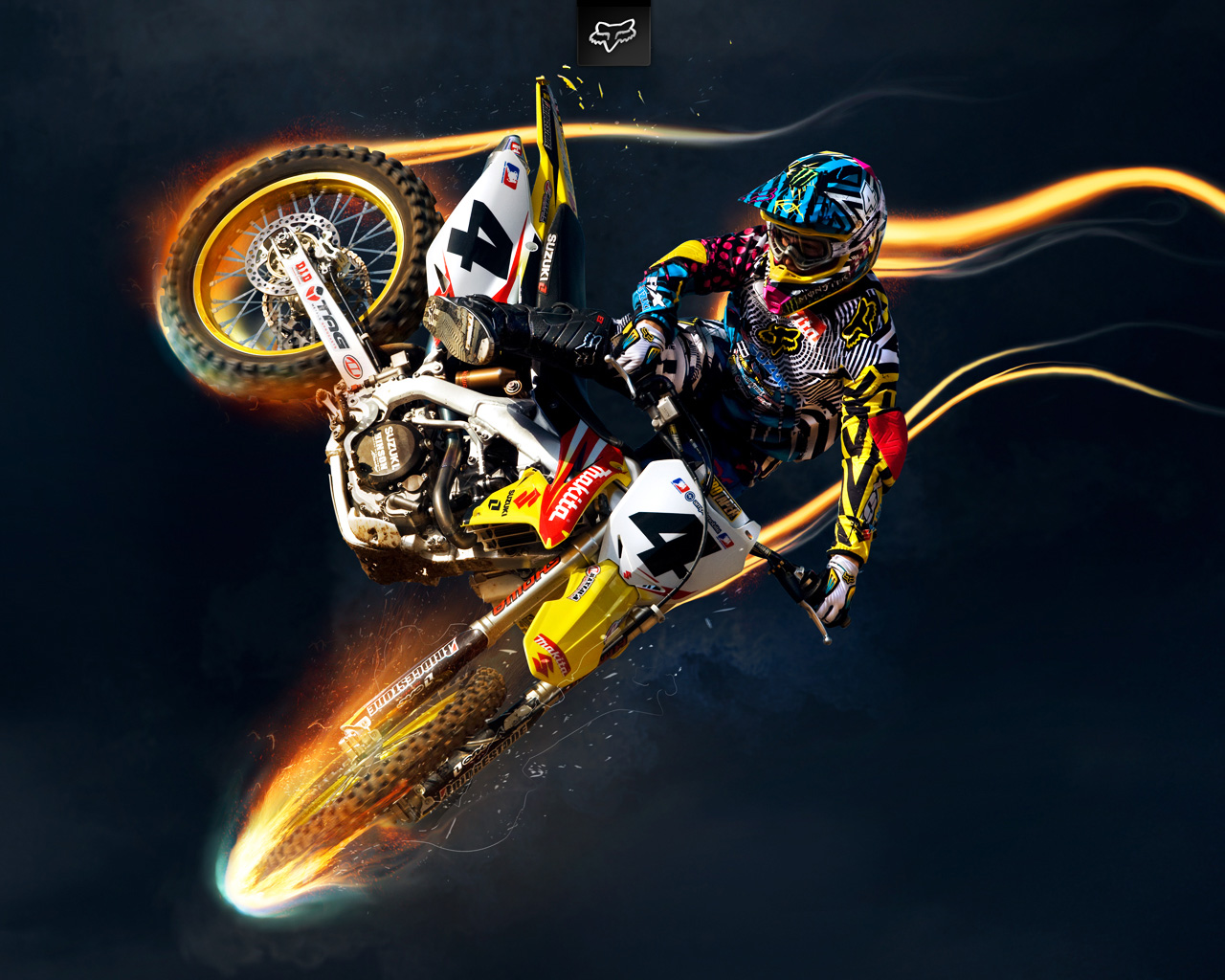 Fox Wallpapers Motocross , HD Wallpaper & Backgrounds
