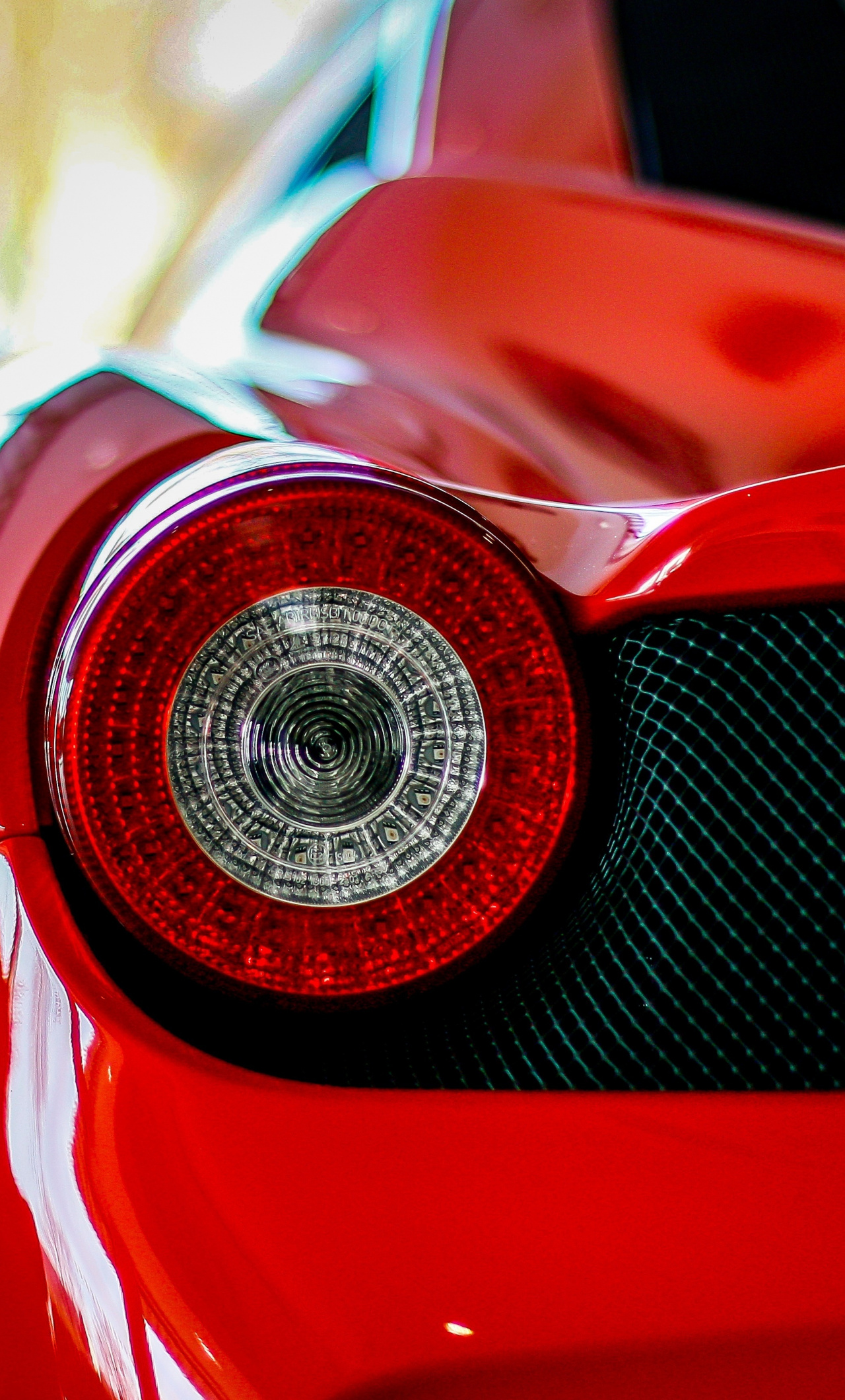 Taillight, Rear, Ferrari 458, Wallpaper - Ferrari Wallpaper Smartphone , HD Wallpaper & Backgrounds