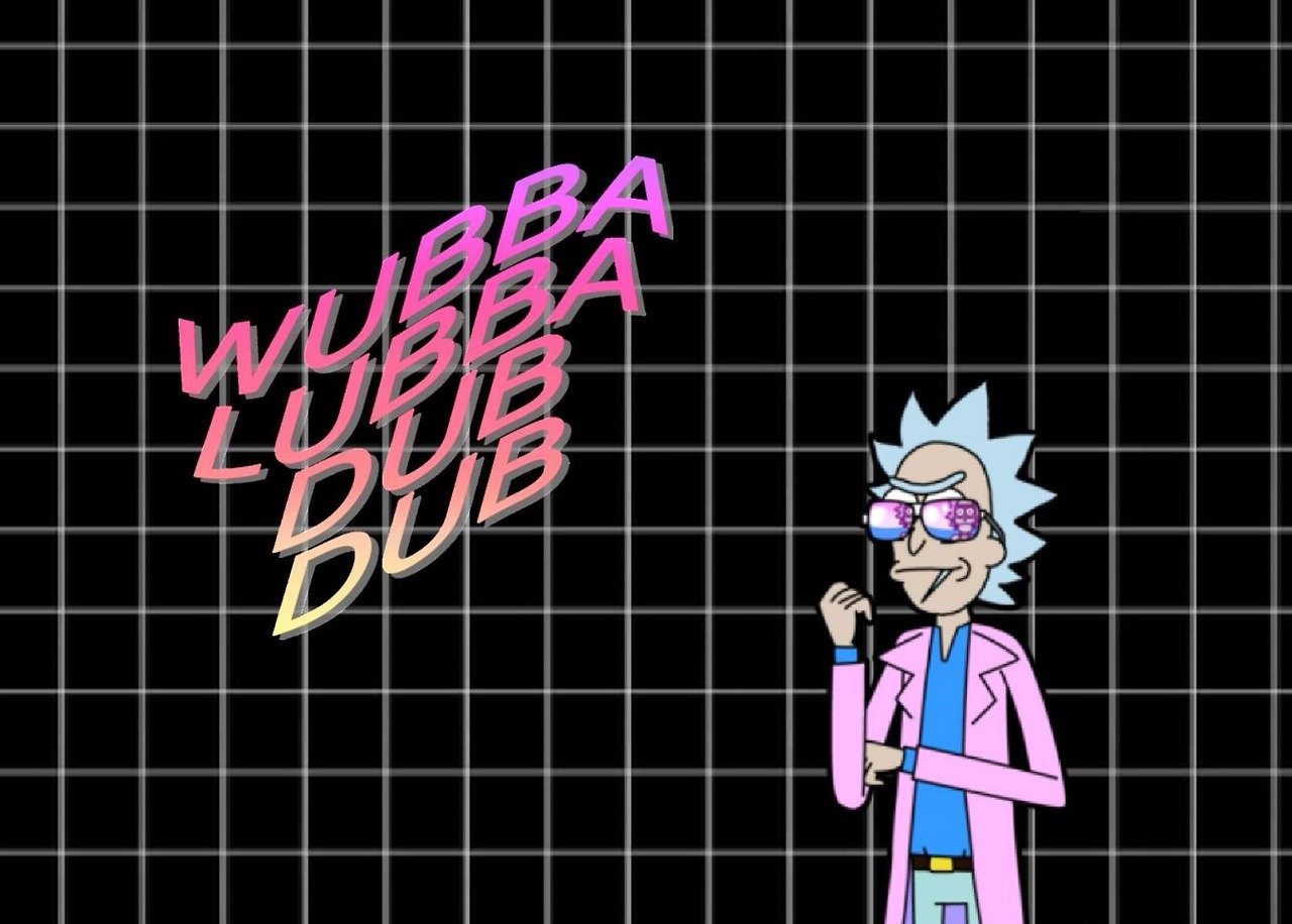 Rick And Morty Miami Rick Wallpaper Laptop Wallpapers - Aesthetic Wallpaper Pc , HD Wallpaper & Backgrounds