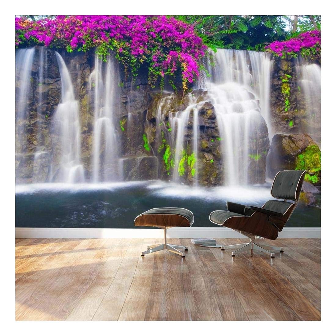 Amazon - Com - Wall26 - Self-adhesive Wallpaper Large - Good Morning Photos With Waterfalls , HD Wallpaper & Backgrounds