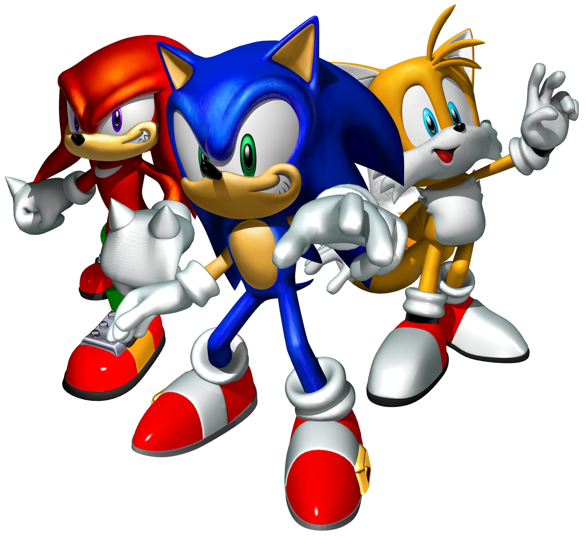 Megaman And Sonic The Hedgehog Images Knuckles Wallpaper - Sonic The Hedgehog Tails And Knuckles , HD Wallpaper & Backgrounds