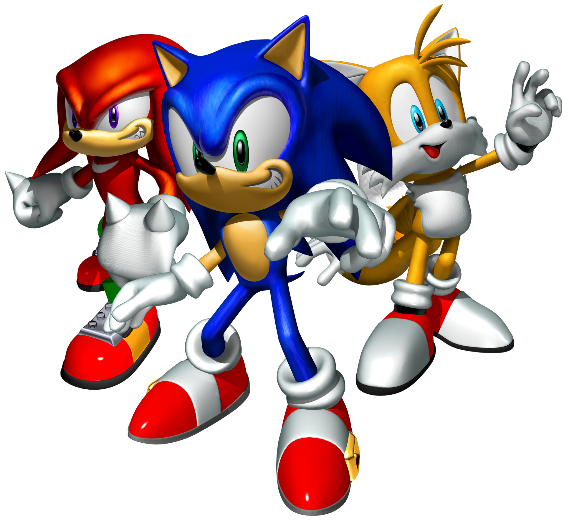 sonic the hedgehog and knuckles