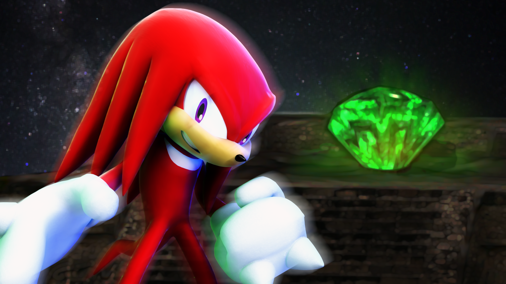 Knuckles The Echidna Hd Wallpaper , HD Wallpaper & Backgrounds