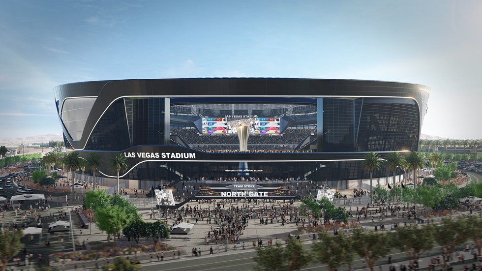 Ppg Unveils Paint Partnership With Raiders - Las Vegas Stadium , HD Wallpaper & Backgrounds