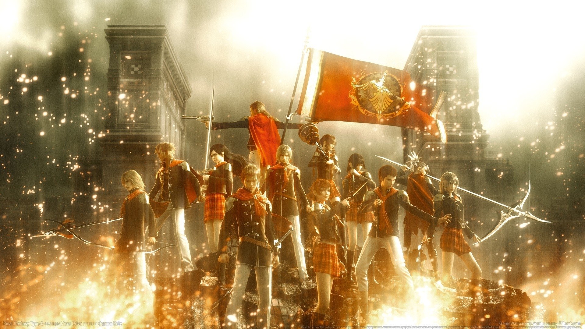 13 Final Fantasy Type-0 Hd Hd Wallpapers - Final Fantasy Type 0 , HD Wallpaper & Backgrounds