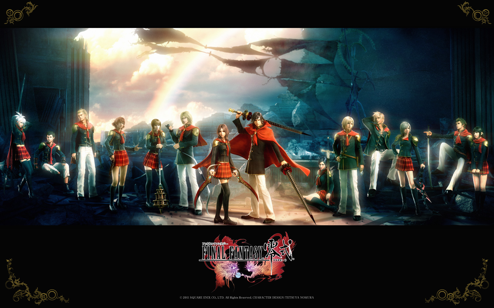 Ff Type 0 Wallpaper 7 - Final Fantasy Type 0 Wallpaper Hd , HD Wallpaper & Backgrounds