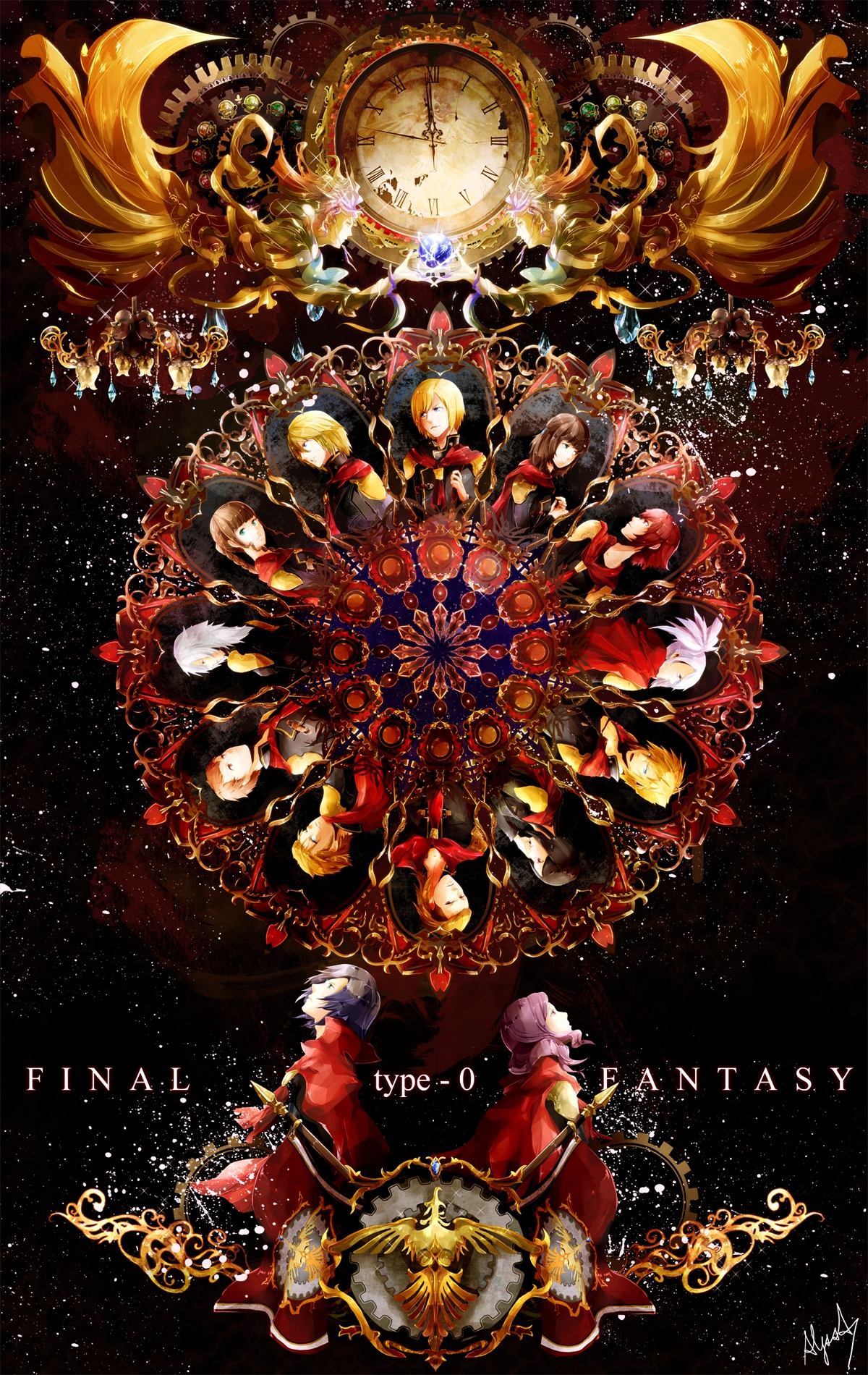 Final Fantasy Type 0 , HD Wallpaper & Backgrounds
